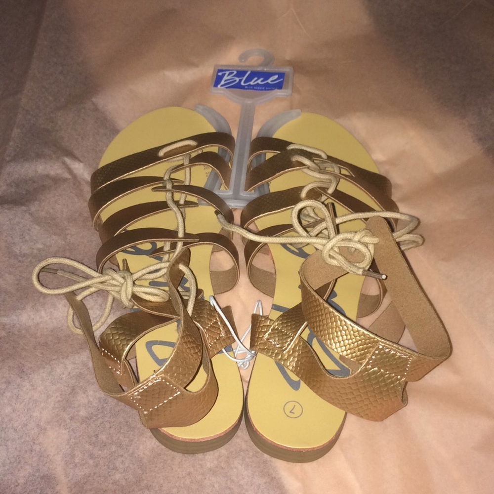 Blue Sandals - Picture 2 of 5